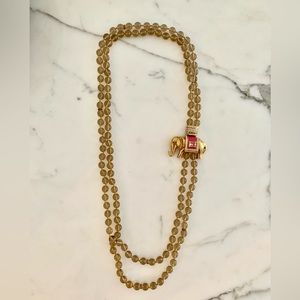 J.Crew Statement Elephant Necklace